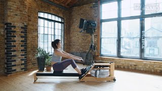 Water Rower A1 rowing machine Demo  Dynamo Fitness Equipment [upl. by Elrebmik]