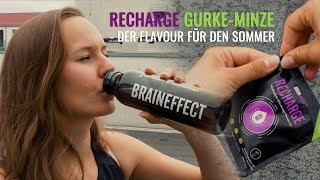 Dein perfekter Summer Drink mit Gurke amp Minze  BRAINEFFECT RECHARGE [upl. by Kirima]