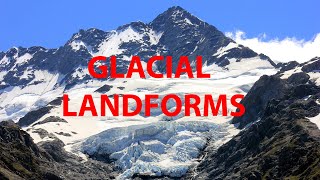 Landforms made by Glacial Erosion [upl. by Bentlee]