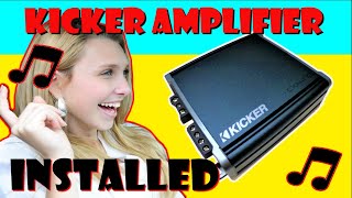 Installing A Kicker Amp [upl. by Chapel]