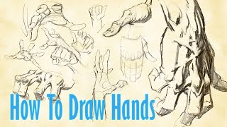 How To Draw HANDS [upl. by Rozelle52]