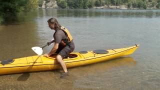 Entering Exiting a Kayak [upl. by Jacquet]