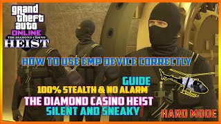 GTA Online Casino Heist Silent amp Sneaky Elite Challenge EMP Method 5 Yohan Blair 100 Stealth Guide [upl. by Pauletta809]