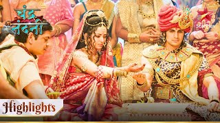 Chandragupta aur Nandni ki hui shaadi  Chandra Nandni [upl. by Atikel]