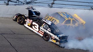 Dale Earnhardts Fatal Crash at Daytona [upl. by Akiemaj]