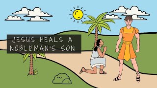 Jesus Heals a Noblemans Son  13 Jun 21  Sunday School  New City Church Kids [upl. by Blain461]