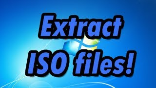 How to extract ISO files Using WinRar [upl. by Reuben]