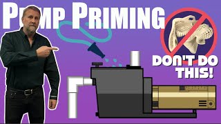 How to PRIME a Swimming Pool Pump  Very Informative [upl. by Ahsinat]