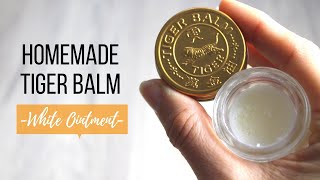 DIY Tiger balm  💯 Natural Painkiller  Muscle Relief [upl. by Ahterod]