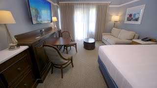 Disneys Beach Club Villas  Deluxe Studio  Walt Disney World Resort [upl. by Neeluqcaj]