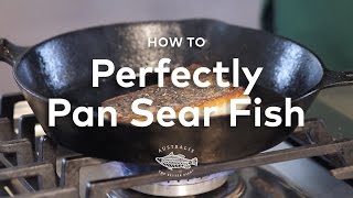 How to Perfectly Pan Sear Fish [upl. by Siocnarf]