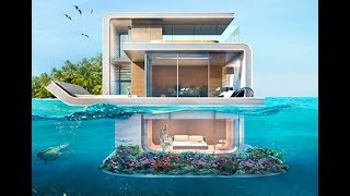 Look Inside Dubais first floating seahorse villas [upl. by Luht554]