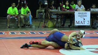 2016 HHSAA wrestling Girls 145 final [upl. by Igal364]