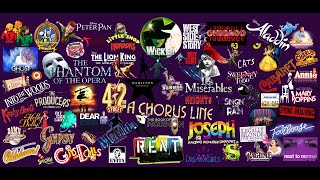 Top 100 Musical Theater Songs [upl. by Sirromed]