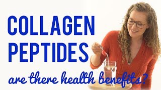 Collagen Peptide Supplements  are there health benefits [upl. by Ehctav896]