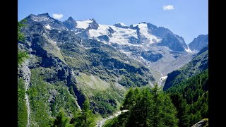 Höhenweg von Saas Fee nach Grächen  Tour Monte Rosa 2018 [upl. by Skyler68]