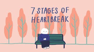 The 7 Stages of Grieving a Heartbreak [upl. by Nerha720]