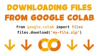 How to Save and AutoDownload Files from Google Colab Notebooks [upl. by Norb926]