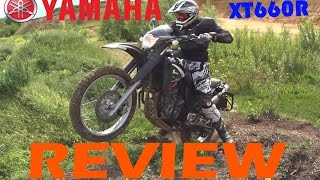 REVIEW  Yamaha XT660R  The Real Enduro Test [upl. by Eiclek]