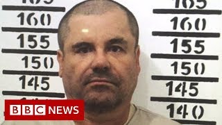 El Chapo Rare prison video emerges  BBC News [upl. by Zimmerman]