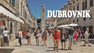 Croatia  Dubrovnik  Walking Tour [upl. by Stich]