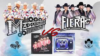 La Maquinaria Norteña VS La Fiera de Ojinaga Album Mix 2020 AlfonzinGarcia [upl. by Rabin]