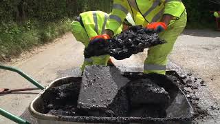 Pothole Repair in Kent  How To [upl. by Zaob693]