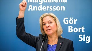 Finansministern Magdalena Andersson  Gör bort sig [upl. by Aihsetel100]