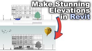 How to Make Stunning Elevations in Revit [upl. by Mendelsohn]