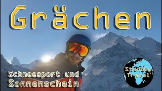 Grächen  ein Märchen Im Skigebiet unterwegs [upl. by Noraha]