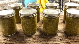 The BEST Green Tomato SALSA  Salsa Verde Style [upl. by Aliehc]