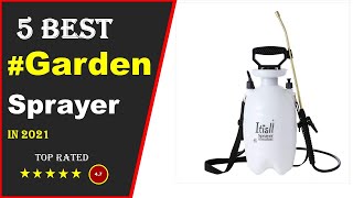 ✅ Top 5 Best Handheld Garden Sprayer 2023 With Buying Guide [upl. by Kirima]