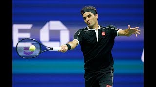 Roger Federer vs Grigor Dimitrov Extended Highlights  US Open 2019 QF [upl. by Alyakam764]