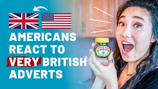 Americans React to VERY British Adverts Top 5 UK Commercials 📺 [upl. by Zoes531]