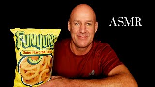 ASMR CRUNCHY FUNYUNS EATING SOUNDS NO TALKING [upl. by Schnorr694]