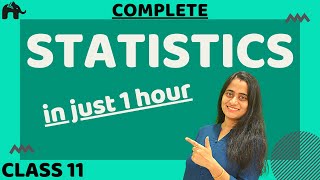 Statistics Class 11 Maths  in Hindi [upl. by Asirak49]