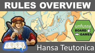 Hansa Teutonica Rules Overview [upl. by Latreese]