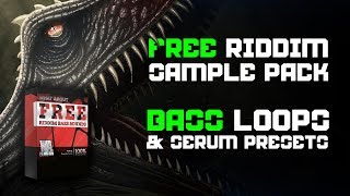 180 Free Riddim Serum Presets amp Bass Loops  FREE RIDDIM BASS SOUNDS [upl. by Noteek123]