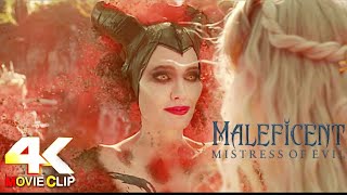 Maleficent 2  Maleficent Death Scene HD [upl. by Acirehs]