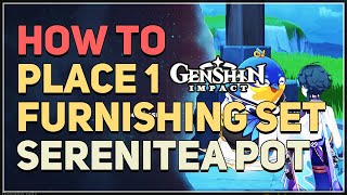 Place 1 furnishing set Genshin Impact [upl. by Efinnej]