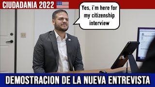 DEMOSTRACION DE LA NUEVA ENTREVISTA 2022 [upl. by Lednahs]