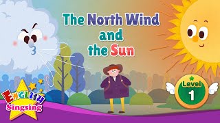 The North Wind and the Sun  Fairy tale  English Stories Reading Books [upl. by Heida]