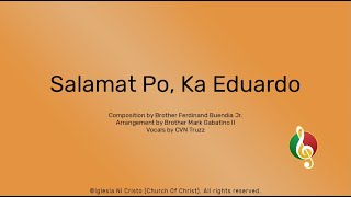 Salamat Po Ka Eduardo [upl. by Sebastien358]