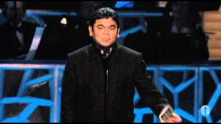 AR Rahman Winning Original Score  81st Oscars 2009 [upl. by Leacock985]