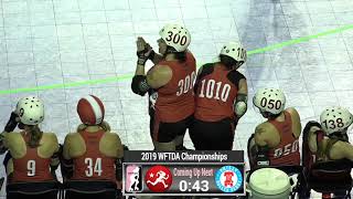 Texas vs Philly  2019 International WFTDA Championships Game 1 [upl. by Gnah]