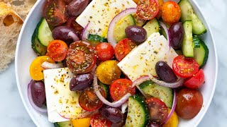 Perfect Greek Salad Recipe [upl. by Giamo]