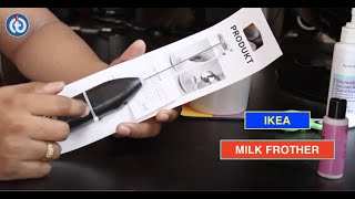 IKEA MILK FROTHER Review amp Battery Installation [upl. by Nivar]