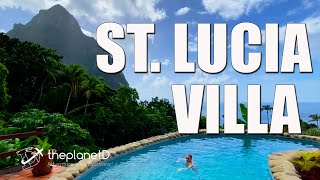 Caribbean Villa Tour  Stonefield Villas Resort  Saint Lucia [upl. by Novar]