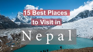 15 Places To Visit In Nepal  TOP 15 Places in Nepal for Solo Travel [upl. by Eanaj]