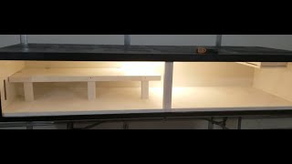 8 Ft Snake Enclosure Build With Sliding Glass [upl. by Valonia400]